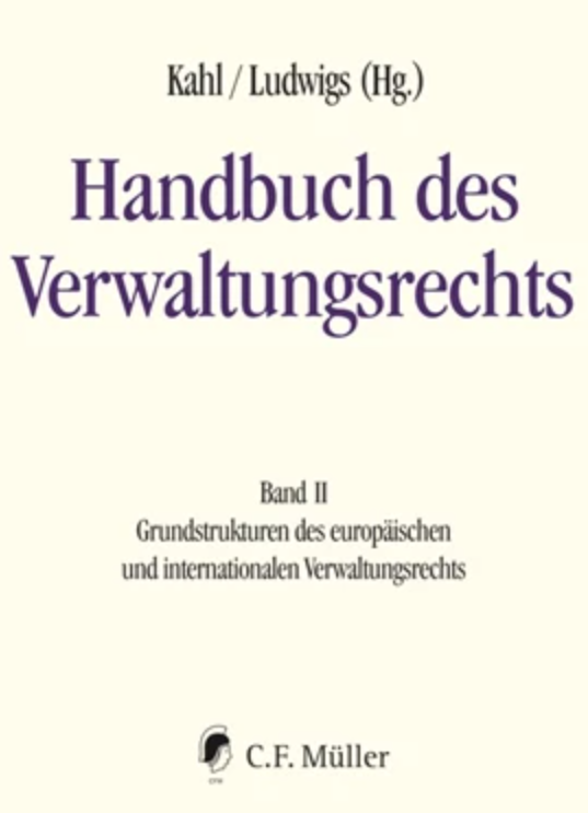 Titelblatt handbuch des Verwaltungsrechts II